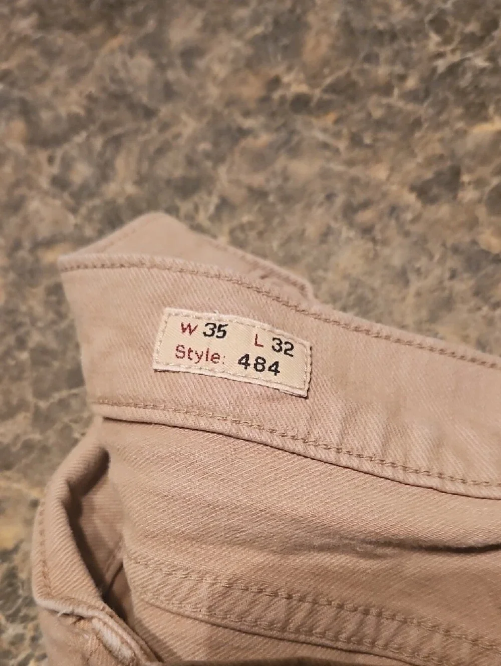 J. Crew Men's Light Tan Chino Pants